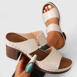 SHARA | Sandalias ortopédicas de confort con tacón bloque