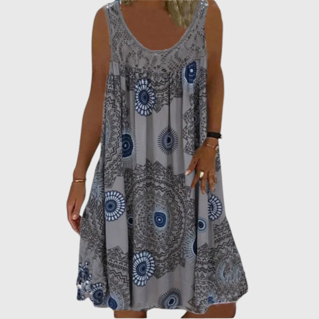 STEPHANIE™ | Vestido Mini Sin Mangas Cómodo para Damas