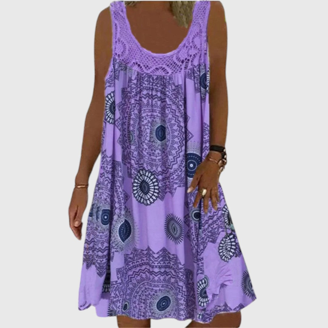 STEPHANIE™ | Vestido Mini Sin Mangas Cómodo para Damas