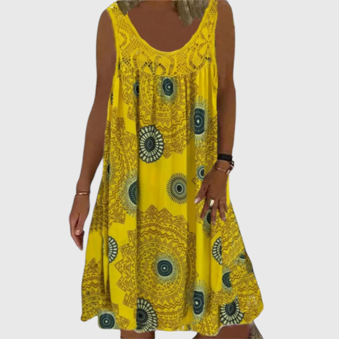 STEPHANIE™ | Vestido Mini Sin Mangas Cómodo para Damas
