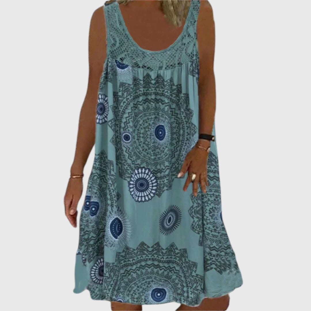 STEPHANIE™ | Vestido Mini Sin Mangas Cómodo para Damas