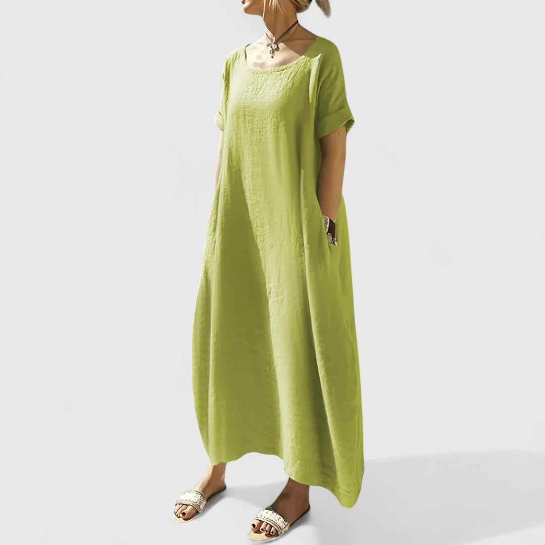 ELIZABETH™ | Vestido Suelto que Cubre el Abdomen