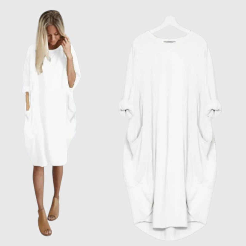 SHAYNE™ | Vestido Midi de Verano con Corte Suelto