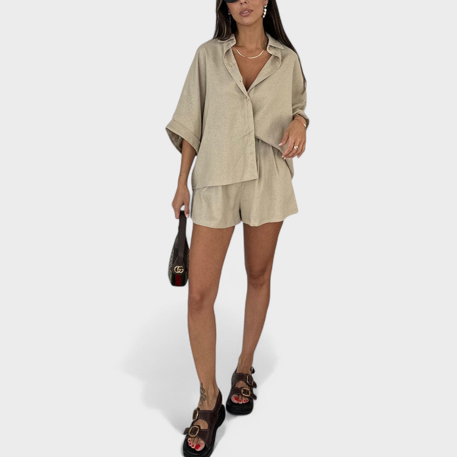 CLAUDIA™ | Conjunto Frescura y Estilo Atemporal