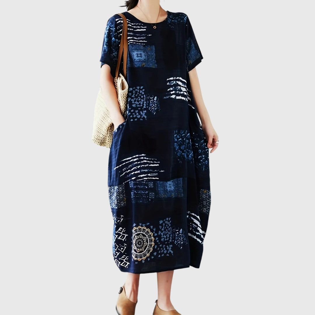 ANDREA™ | Vestido Maxi Elegante que Cubre el Abdomen