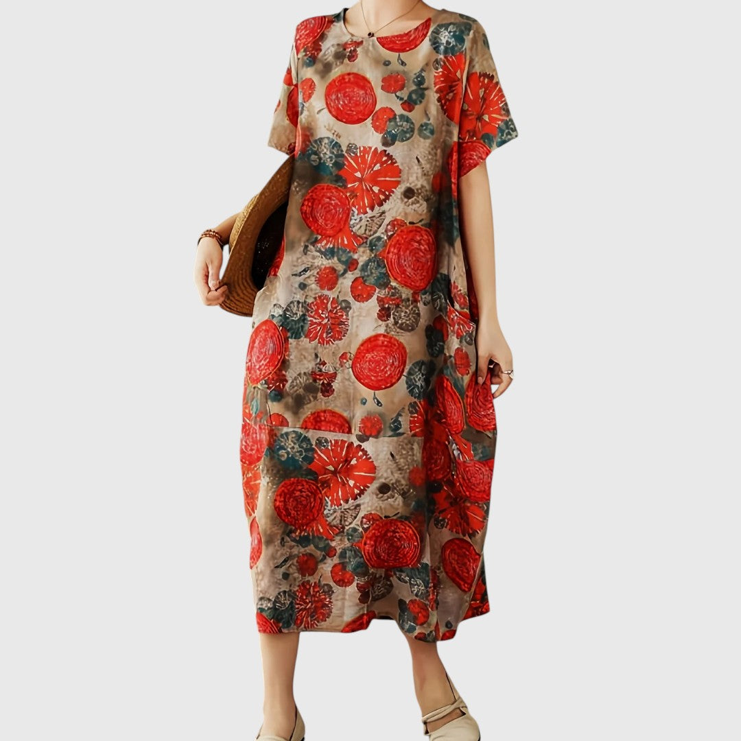 ANDREA™ | Vestido Maxi Elegante que Cubre el Abdomen
