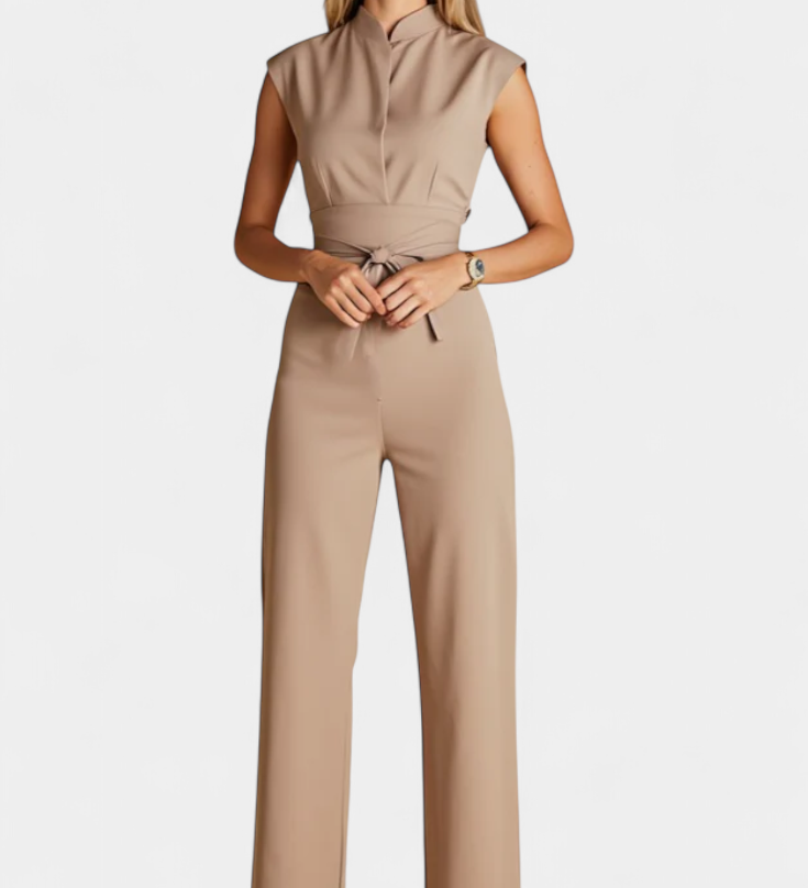 ELA MONO™ | Mono Sin Mangas de Corte Acampanado