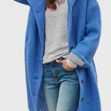 CLAUDIA | Abrigo de Invierno Chic con Capucha