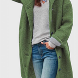 CLAUDIA | Abrigo de Invierno Chic con Capucha