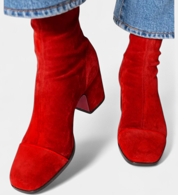 ERICA™ | Botas con Tacón Grueso