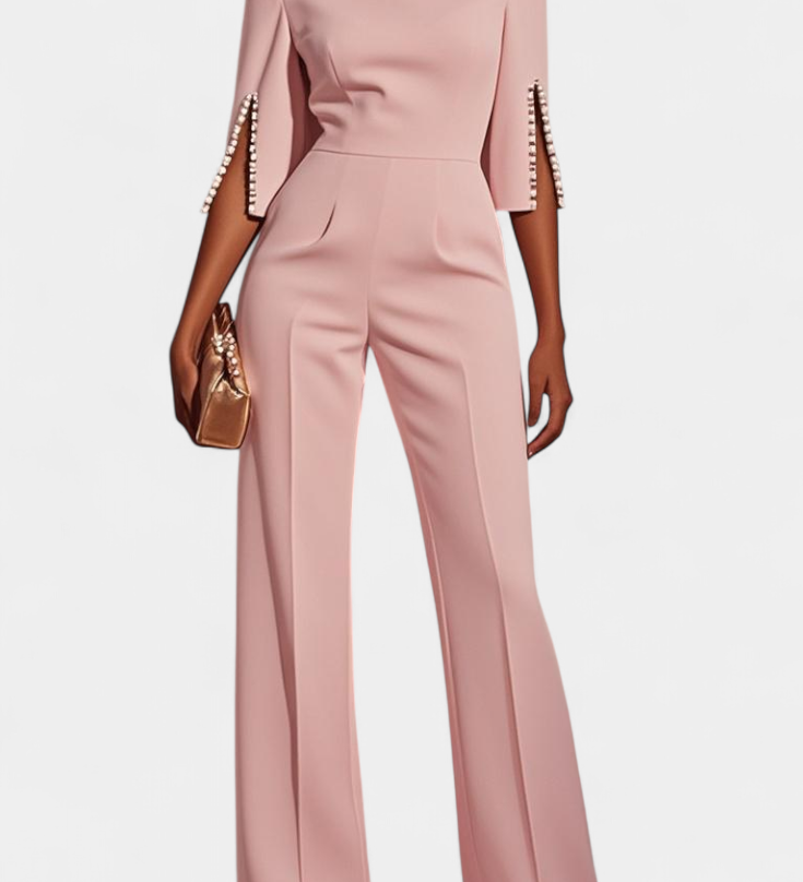 PRIM MONO SUELTO™ | Mono de Color Sólido con Cuello Redondo