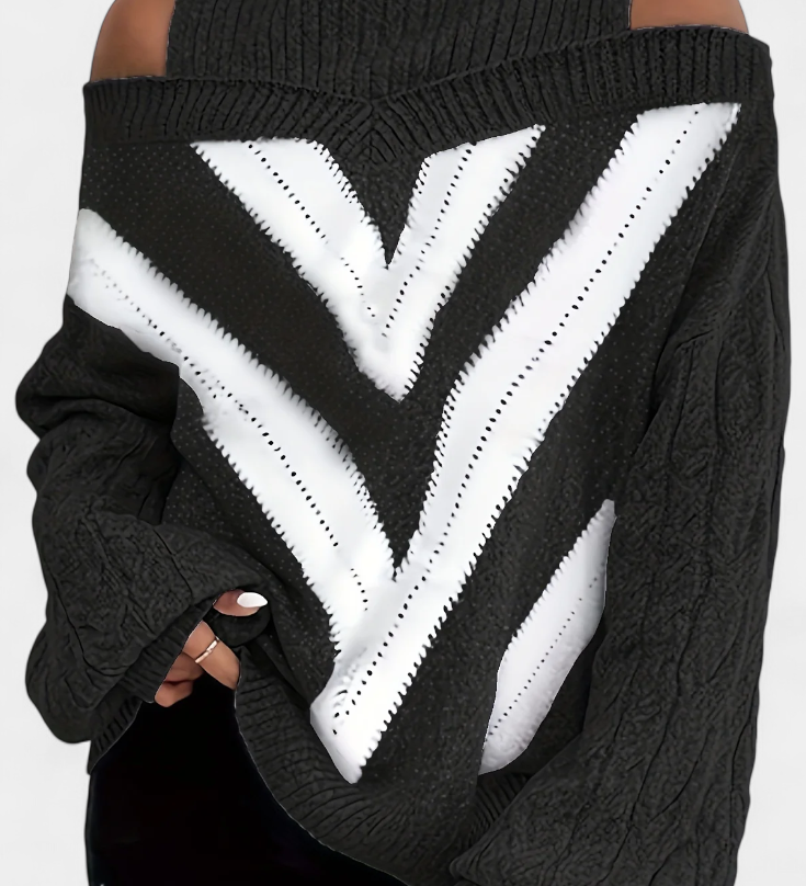 WIEN | SUÉTER ELEGANTE DE HOMBROS DESCUBIERTOS