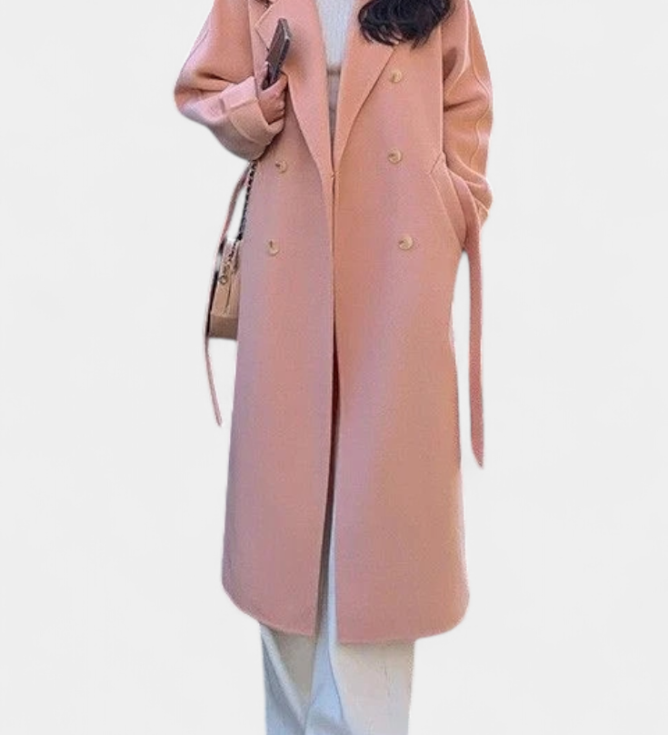 NADIANA | Trench Largo con Diseño Atemporal