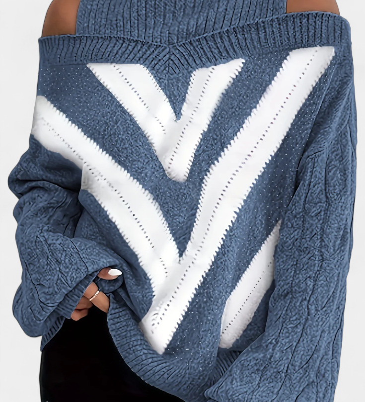 WIEN | SUÉTER ELEGANTE DE HOMBROS DESCUBIERTOS