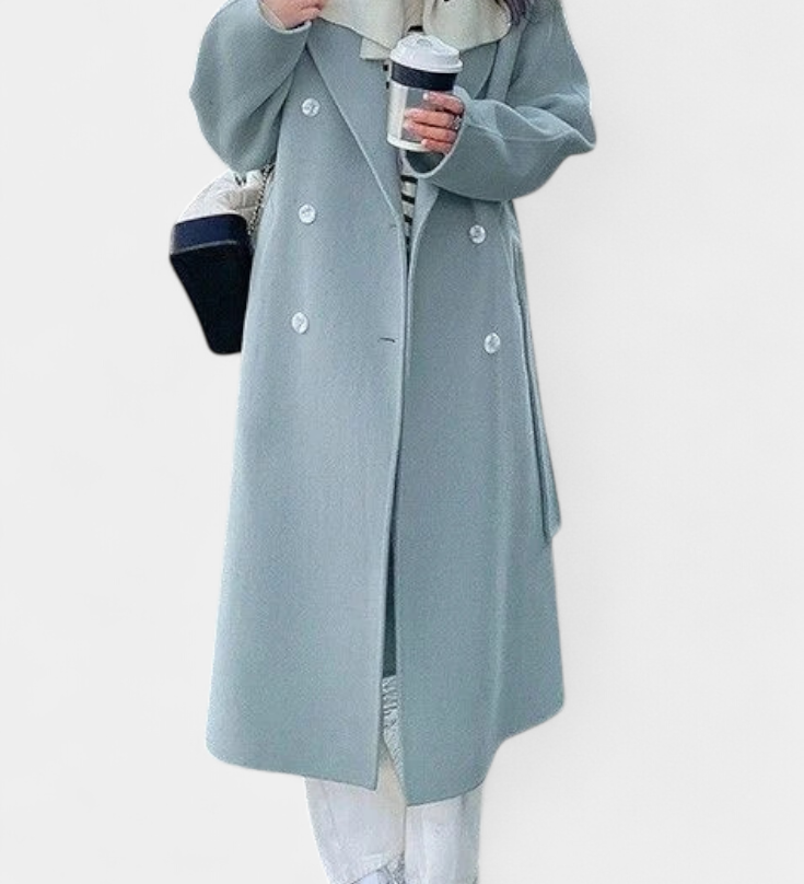 NADIANA | Trench Largo con Diseño Atemporal