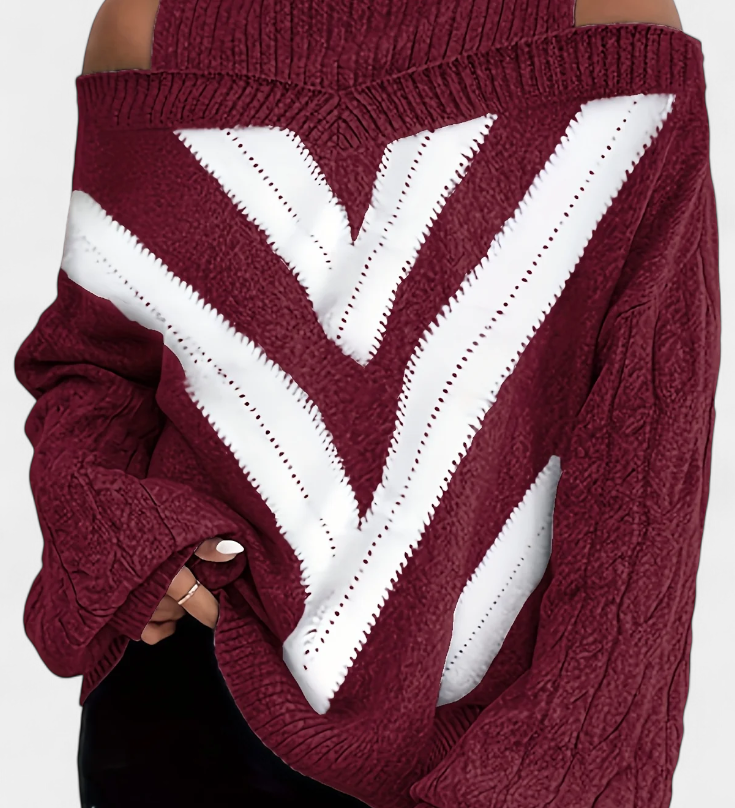 WIEN | SUÉTER ELEGANTE DE HOMBROS DESCUBIERTOS