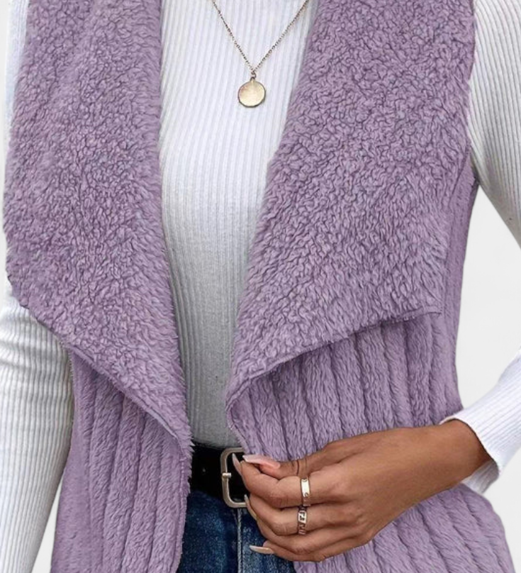 ALANNI | Cárdigan Casual con Textura Acogedora