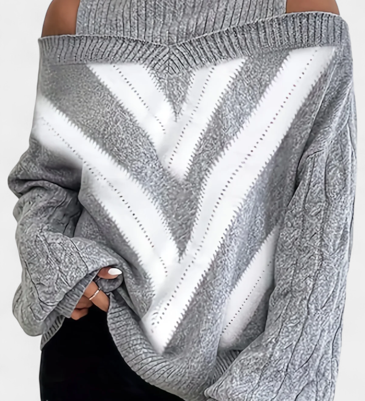 WIEN | SUÉTER ELEGANTE DE HOMBROS DESCUBIERTOS