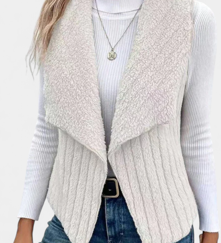 ALANNI | Cárdigan Casual con Textura Acogedora