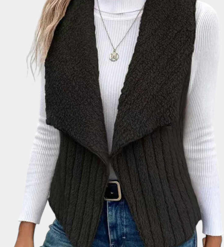 ALANNI | Cárdigan Casual con Textura Acogedora