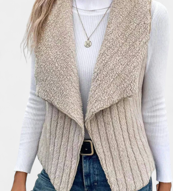 ALANNI | Cárdigan Casual con Textura Acogedora