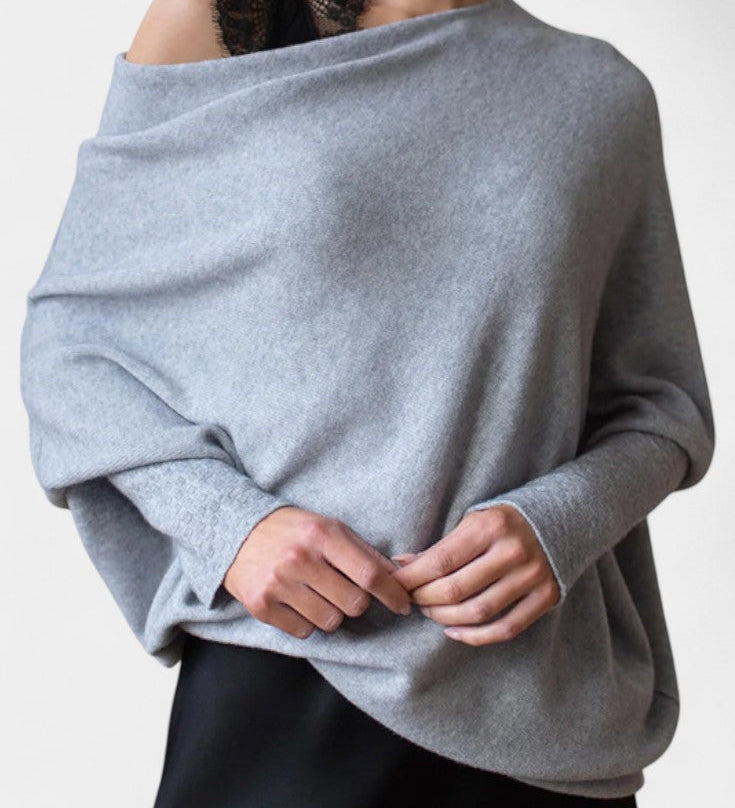 ANNA | Suéter de Invierno Off-Shoulder