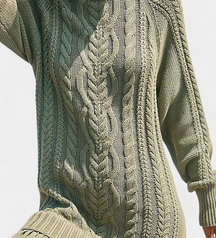 DAINA | VESTIDO MINI DE PUNTO CON FORMA RETORCIDA