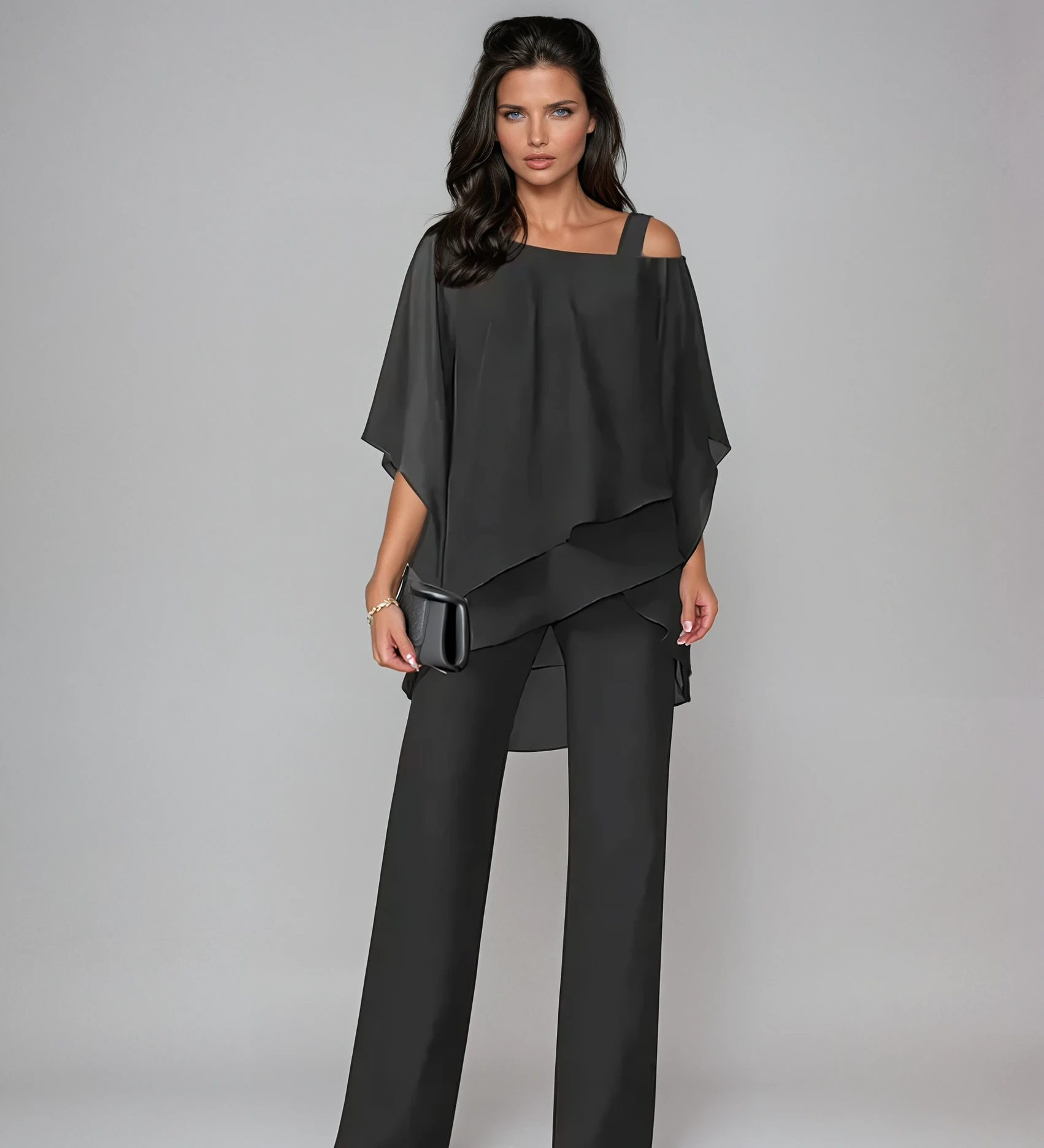 SABRINA | Conjunto de dos piezas con capas