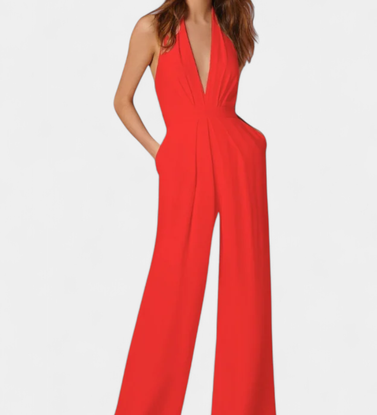 LILA™ | Mono de Pierna Ancha con Elegancia Ligera