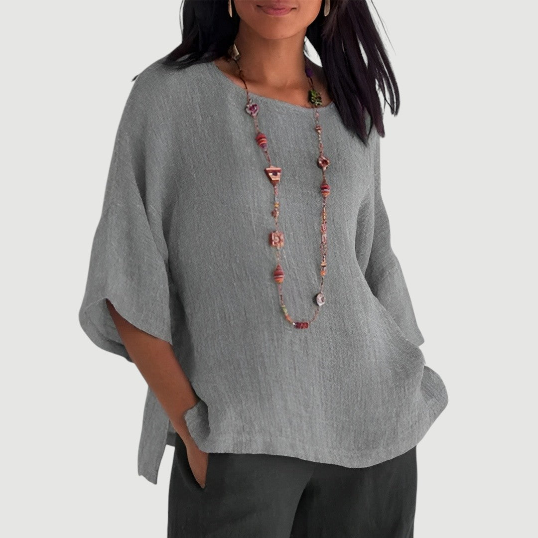 Carmen - Blusa de Lino